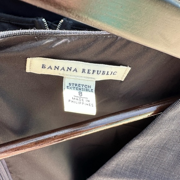 Banana republic wool mix business dress navy size 6 - Picture 3 of 3